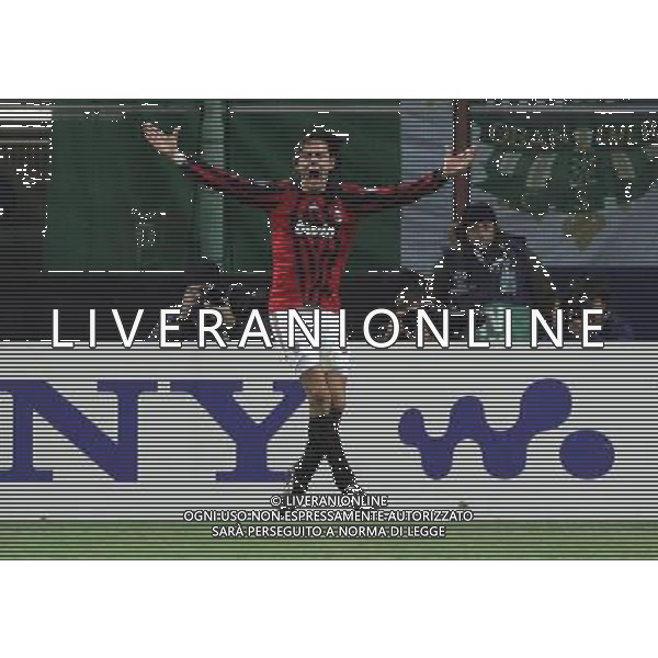 Milan - Celtic Champions League 04/12/2007 nella foto esultanza dopo il gol di filippo inzaghi ph luzzani/Ag. Aldo Liverani Sas