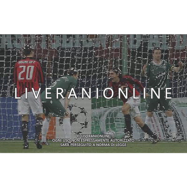 Milan - Celtic Champions League 04/12/2007 nella foto esultanza dopo il gol di filippo inzaghi ph luzzani/Ag. Aldo Liverani Sas