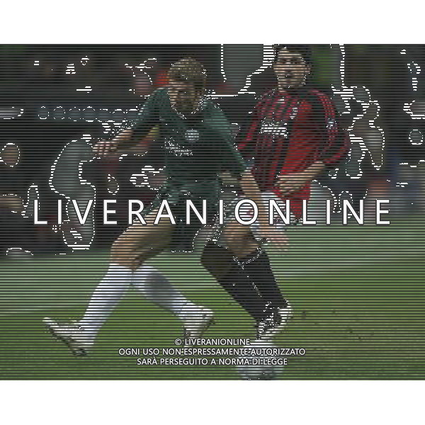 Milano 04-12-2007 Champions League 2007/08 milan-celtic 1:0 nella foto massimo donati e gattuso gennaro ph marco luzzani/ag aldo liverani s.a.s.