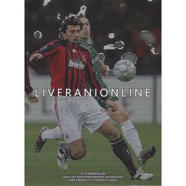 Milano 04-12-2007 Champions League 2007/08 milan-celtic 1:0 nella foto kaladze kakha e brown scott ph marco luzzani/ag aldo liverani s.a.s.