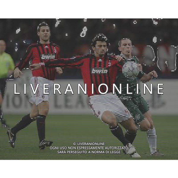 Milano 04-12-2007 Champions League 2007/08 milan-celtic 1:0 nella foto kaladze kakha e brown scott ph marco luzzani/ag aldo liverani s.a.s.