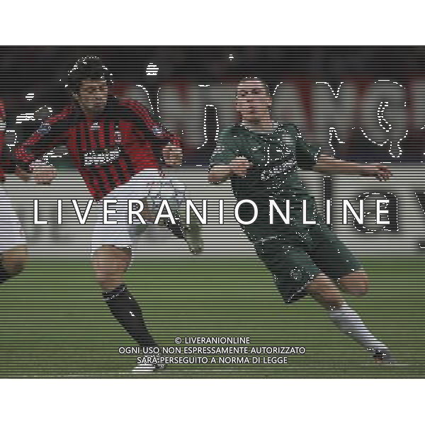 Milano 04-12-2007 Champions League 2007/08 milan-celtic 1:0 nella foto kaladze kakha e brown scott ph marco luzzani/ag aldo liverani s.a.s.