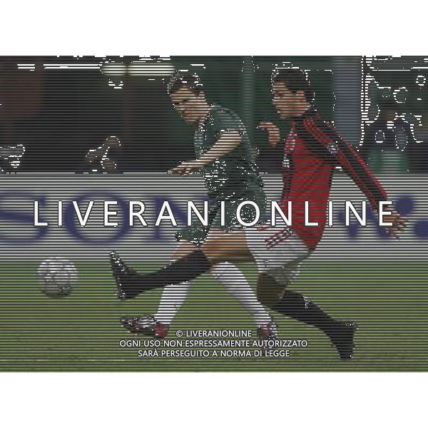 Milano 04-12-2007 Champions League 2007/08 milan-celtic 1:0 nella foto caldwell gary e gourcuff joann ph marco luzzani/ag aldo liverani s.a.s.