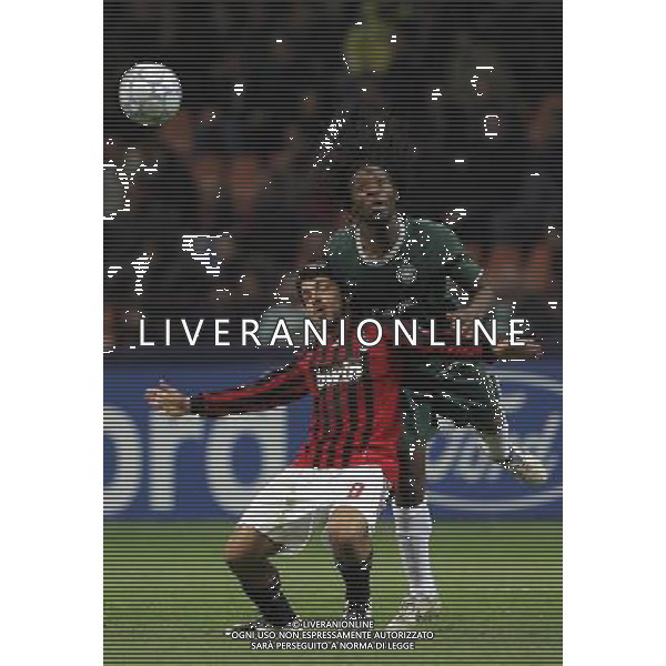 Milano 04-12-2007 Champions League 2007/08 milan-celtic 1:0 nella foto gattuso gennaro e sno evander ph marco luzzani/ag aldo liverani s.a.s.