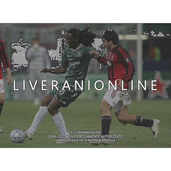 Milano 04-12-2007 Champions League 2007/08 milan-celtic 1:0 nella foto gattuso gennaro e sno evander ph marco luzzani/ag aldo liverani s.a.s.