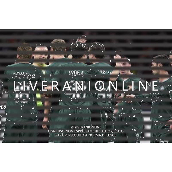 Milano 06/12/2007 Champions League 2007/08 milan-celtic glasgow nella foto giocatori del celtic ph marco luzzani/ag aldo liverani s.a.s.