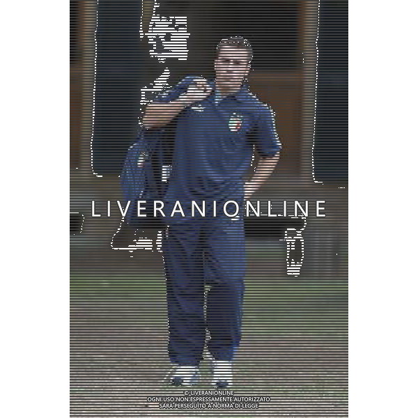 Coverciano (Fi) 07/10/2003 Allenamento della nazionale di calcio Nella foto: Cannavaro Fabio Ph Gianni Nucci/Aldo Liverani