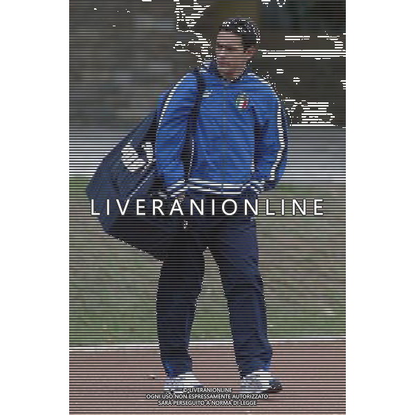 Coverciano (Fi) 07/10/2003 Allenamento della nazionale di calcio Nella foto: Inzaghi Filippo Ph Gianni Nucci/Aldo Liverani