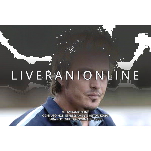 Coverciano (Fi) 07/10/2003 Allenamento della nazionale di calcio Nella foto: Oddo Massimo Ph Gianni Nucci/Aldo Liverani