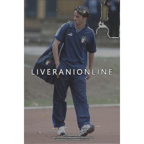 Coverciano (Fi) 07/10/2003 Allenamento della nazionale di calcio Nella foto: Panucci Christian Ph Gianni Nucci/Aldo Liverani