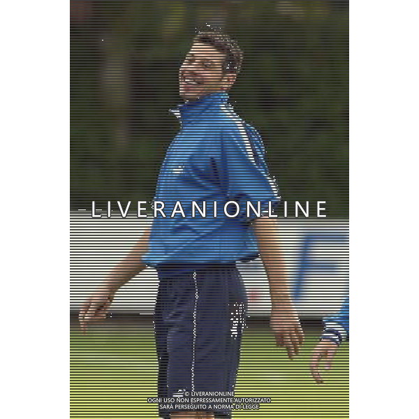 Coverciano (Fi) 07/10/2003 Allenamento della nazionale di calcio Nella foto: Toldo Francesco Ph Gianni Nucci/Aldo Liverani