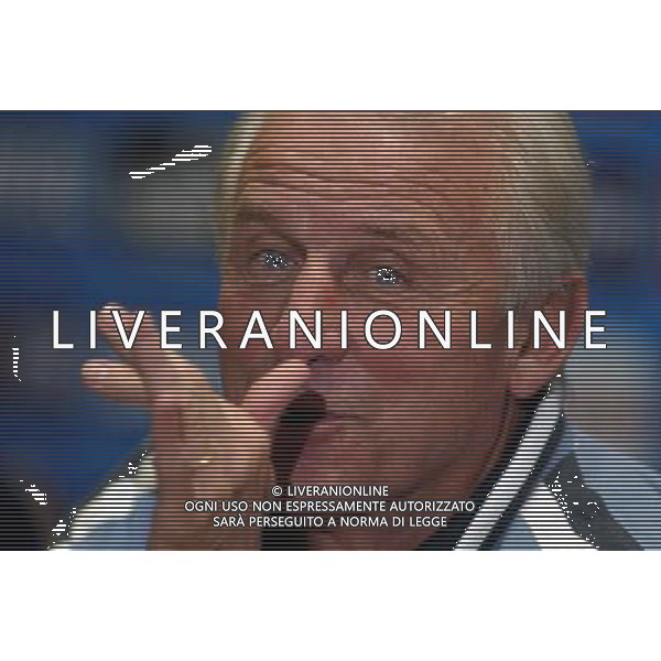 Coverciano (Fi) 07/10/2003 Allenamento della nazionale di calcio Nella foto: Trapattoni Giovanni Ph Gianni Nucci/Aldo Liverani