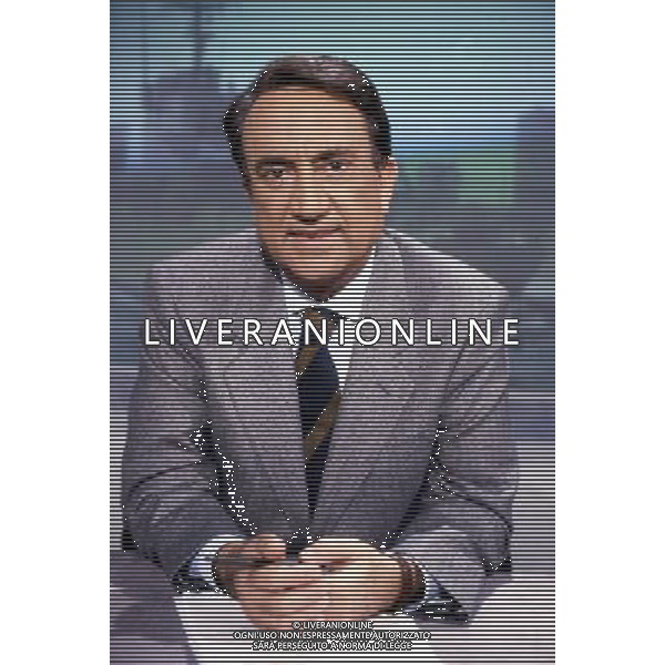 ARCHIVIO ALDO LIVERANI S A S NELLA FOTO EMILIO FEDE AG ALDO LIVERANI