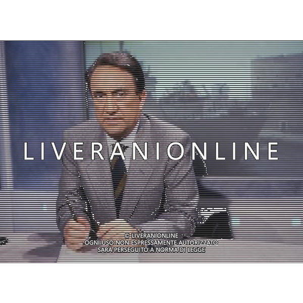 ARCHIVIO ALDO LIVERANI S A S NELLA FOTO EMILIO FEDE AG ALDO LIVERANI