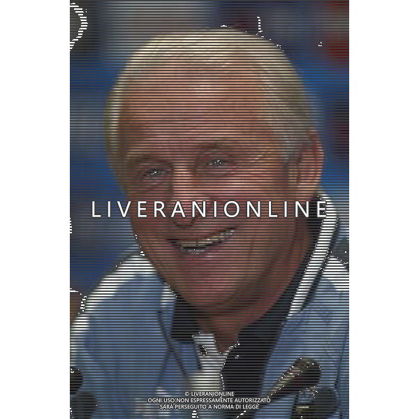 Coverciano (Fi) 07/10/2003 Allenamento della nazionale di calcio Nella foto: Trapattoni Giovanni Ph Gianni Nucci/Aldo Liverani