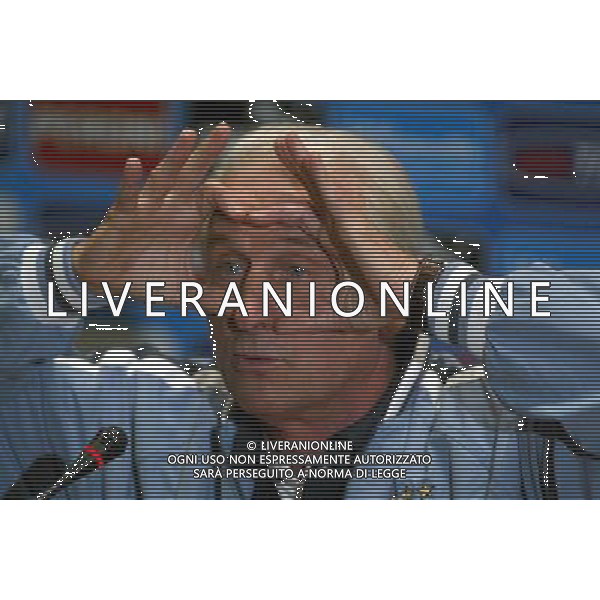 Coverciano (Fi) 07/10/2003 Allenamento della nazionale di calcio Nella foto: Trapattoni Giovanni Ph Gianni Nucci/Aldo Liverani