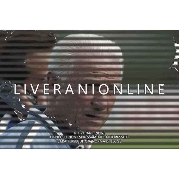 Coverciano (Fi) 07/10/2003 Allenamento della nazionale di calcio Nella foto: Trapattoni Giovanni Ph Gianni Nucci/Aldo Liverani