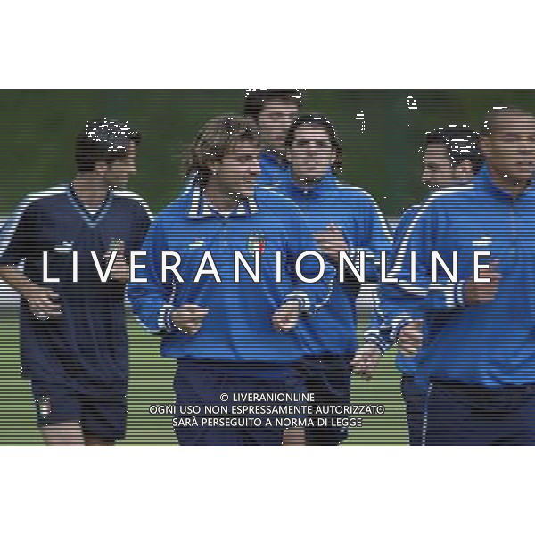 Coverciano (Fi) 07/10/2003 Allenamento della nazionale di calcio Nella foto: Vieri Christian Ph Gianni Nucci/Aldo Liverani