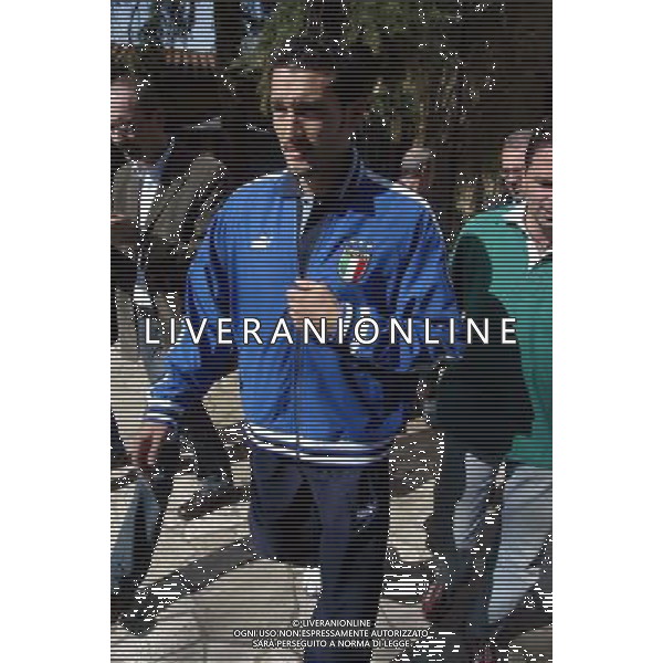 Coverciano (Fi) 07/10/2003 Allenamento della nazionale di calcio Nella foto: Zambrotta Gianluca Ph Gianni Nucci/Aldo Liverani