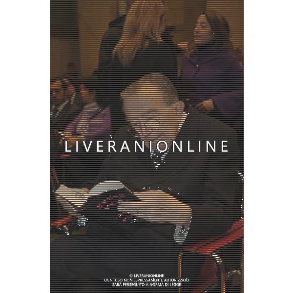 ROMA, 11 DICEMBRE 2007 Presentazione del libro di Bruno Vespa \'L\'amore e il potere - Da Rachele a Veronica un secolo di storia italiana\' NELLA FOTO: GIULIO ANDREOTTI PH AGENZIA ALDO LIVERANI SAS