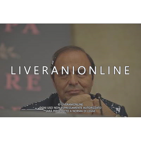 ROMA, 11 DICEMBRE 2007 Presentazione del libro di Bruno Vespa \'L\'amore e il potere - Da Rachele a Veronica un secolo di storia italiana\' NELLA FOTO: BRUNO VESPA PH AGENZIA ALDO LIVERANI SAS