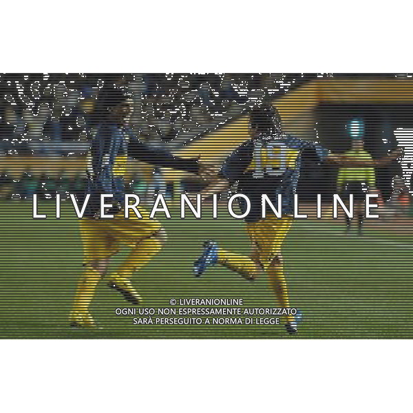 FIFA Club World Cup Japan 2007 Tokyo - 12.12.2007 Boca Juniors(ARG)vsEtoile Sportive du Sahel(TUN) Nella Foto:Neri Cardozo esulta /Ph.Vitez-Ag. Aldo Liverani