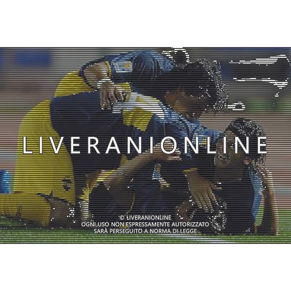 FIFA Club World Cup Japan 2007 Tokyo - 12.12.2007 Boca Juniors(ARG)vsEtoile Sportive du Sahel(TUN) Nella Foto:Neri Cardozo esulta /Ph.Vitez-Ag. Aldo Liverani