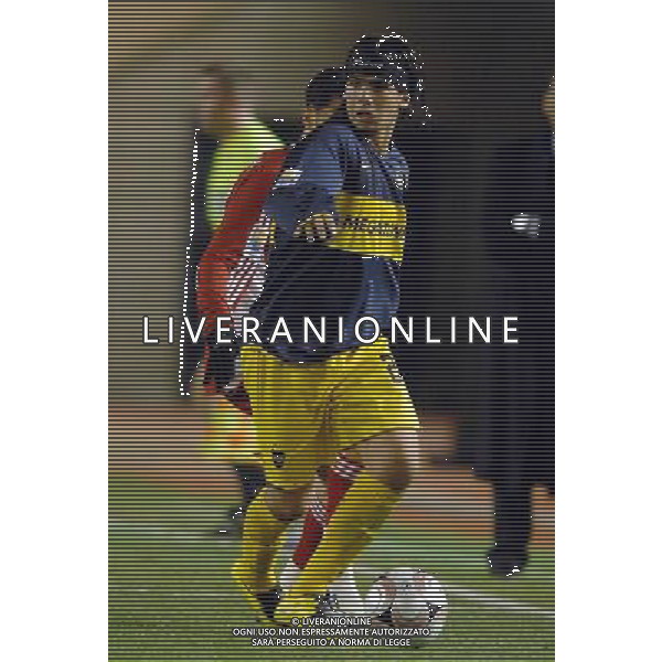 FIFA Club World Cup Japan 2007 Tokyo - 12.12.2007 Boca Juniors(ARG)vsEtoile Sportive du Sahel(TUN) Nella Foto:Ever Benega /Ph.Vitez-Ag. Aldo Liverani