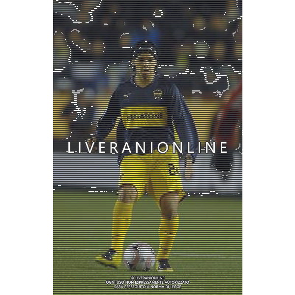 FIFA Club World Cup Japan 2007 Tokyo - 12.12.2007 Boca Juniors(ARG)vsEtoile Sportive du Sahel(TUN) Nella Foto:EVER BANEGA /Ph.Vitez-Ag. Aldo Liverani