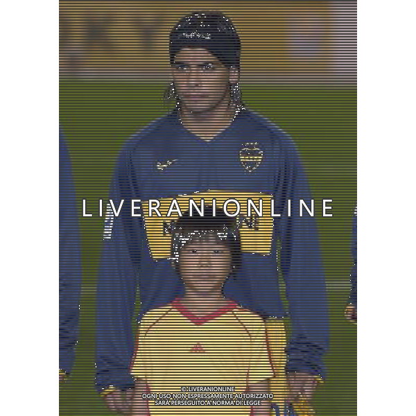 FIFA Club World Cup Japan 2007 Tokyo - 12.12.2007 Boca Juniors(ARG)vsEtoile Sportive du Sahel(TUN) Nella Foto:EVER BANEGA /Ph.Vitez-Ag. Aldo Liverani