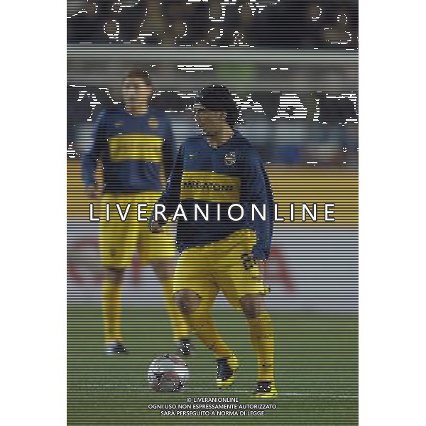 FIFA Club World Cup Japan 2007 Tokyo - 12.12.2007 Boca Juniors(ARG)vsEtoile Sportive du Sahel(TUN) Nella Foto:EVER BANEGA /Ph.Vitez-Ag. Aldo Liverani