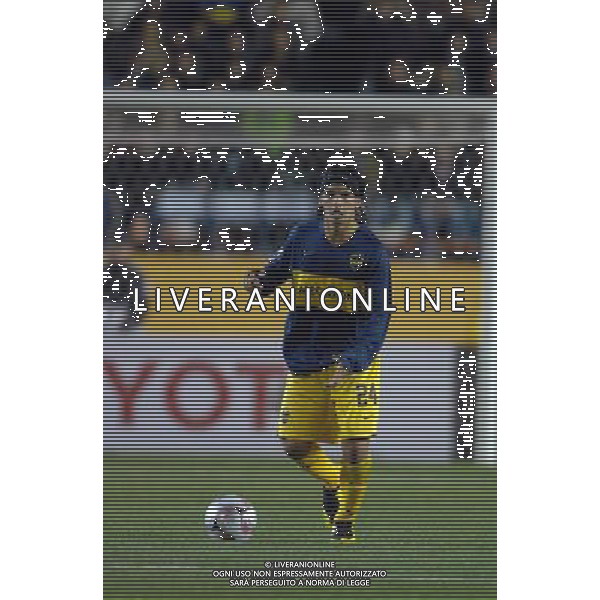 FIFA Club World Cup Japan 2007 Tokyo - 12.12.2007 Boca Juniors(ARG)vsEtoile Sportive du Sahel(TUN) Nella Foto:EVER BANEGA /Ph.Vitez-Ag. Aldo Liverani