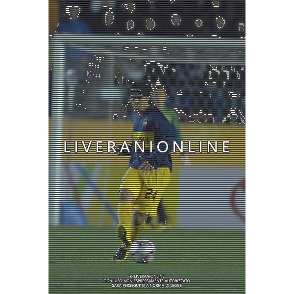 FIFA Club World Cup Japan 2007 Tokyo - 12.12.2007 Boca Juniors(ARG)vsEtoile Sportive du Sahel(TUN) Nella Foto:EVER BANEGA /Ph.Vitez-Ag. Aldo Liverani