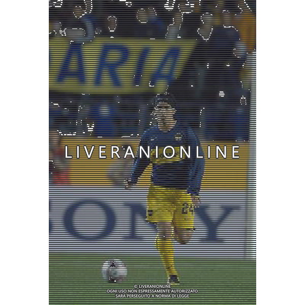 FIFA Club World Cup Japan 2007 Tokyo - 12.12.2007 Boca Juniors(ARG)vsEtoile Sportive du Sahel(TUN) Nella Foto:EVER BANEGA /Ph.Vitez-Ag. Aldo Liverani
