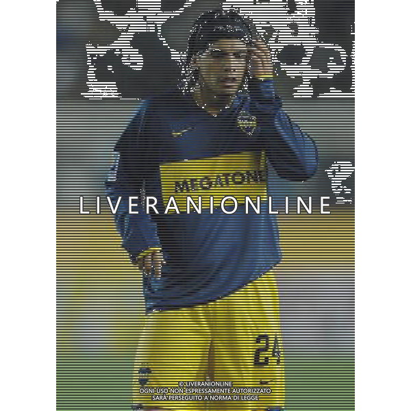 FIFA Club World Cup Japan 2007 Tokyo - 12.12.2007 Boca Juniors(ARG)vsEtoile Sportive du Sahel(TUN) Nella Foto:EVER BANEGA /Ph.Vitez-Ag. Aldo Liverani