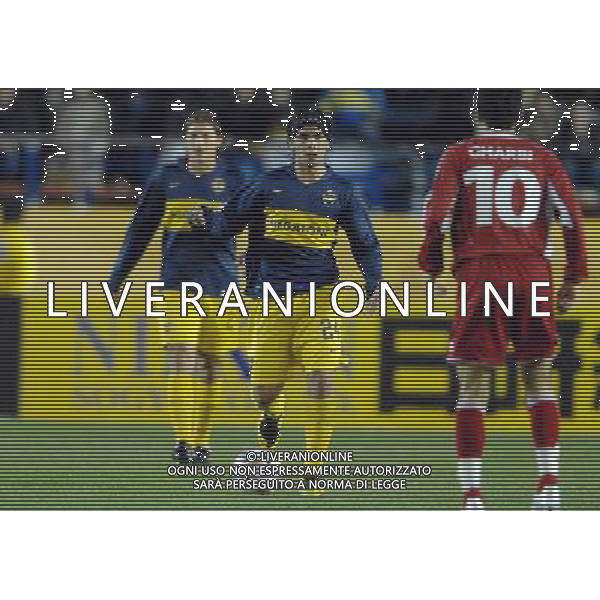 FIFA Club World Cup Japan 2007 Tokyo - 12.12.2007 Boca Juniors(ARG)vsEtoile Sportive du Sahel(TUN) Nella Foto:EVER BANEGA /Ph.Vitez-Ag. Aldo Liverani