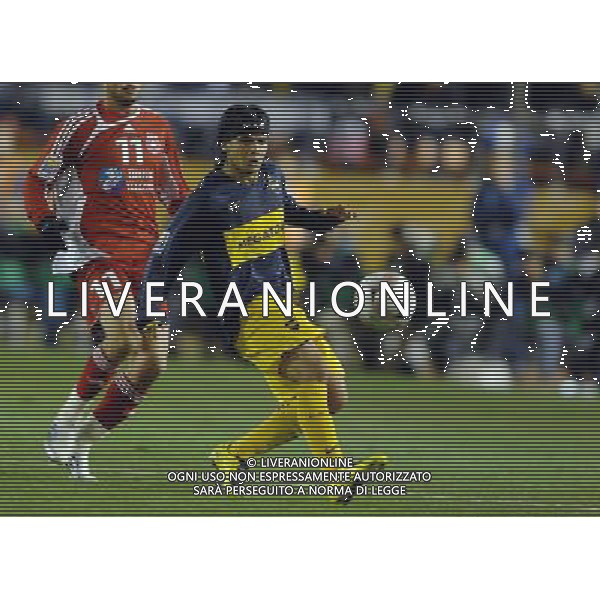 FIFA Club World Cup Japan 2007 Tokyo - 12.12.2007 Boca Juniors(ARG)vsEtoile Sportive du Sahel(TUN) Nella Foto:EVER BANEGA /Ph.Vitez-Ag. Aldo Liverani