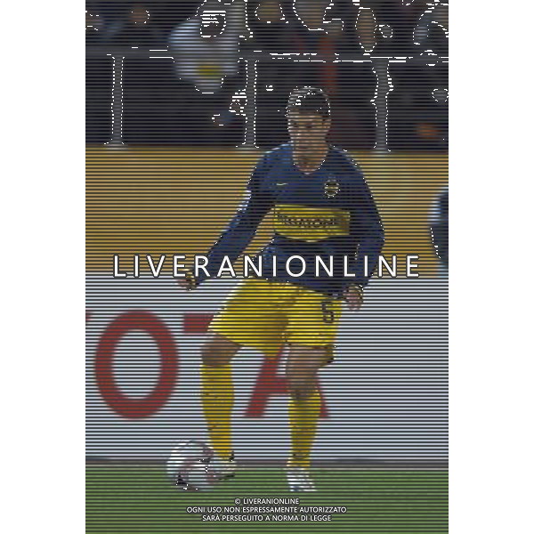 FIFA Club World Cup Japan 2007 Tokyo - 12.12.2007 Boca Juniors(ARG)vsEtoile Sportive du Sahel(TUN) Nella Foto:SEBASTIAN BATTAGLIA /Ph.Vitez-Ag. Aldo Liverani