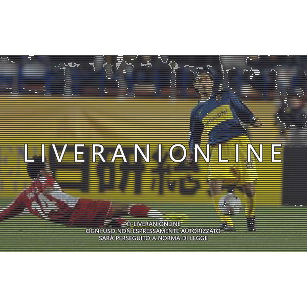 FIFA Club World Cup Japan 2007 Tokyo - 12.12.2007 Boca Juniors(ARG)vsEtoile Sportive du Sahel(TUN) Nella Foto:FABIAN VARGAS /Ph.Vitez-Ag. Aldo Liverani