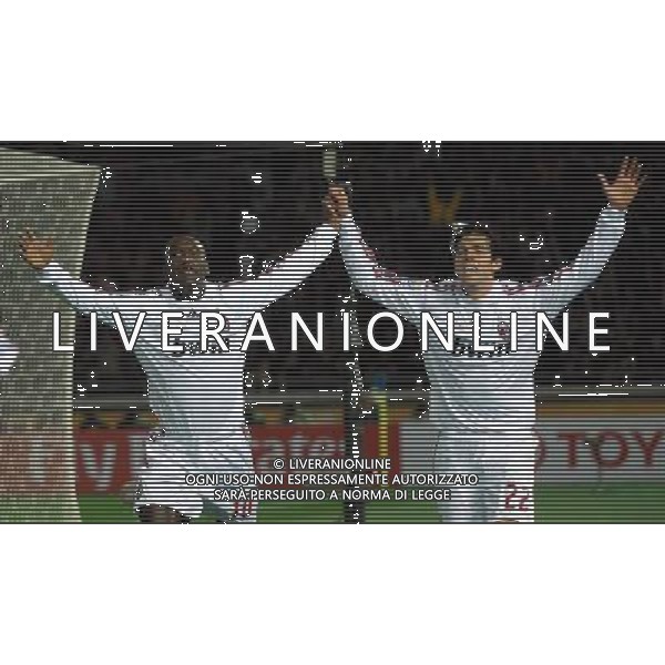 FIFA Club World Cup Japan 2007 Yokohama - 13.12.2007 Milan(ITA)vsUrawa Red Diamonds(JPN) Nella Foto: esultanza dopo il gol di Clarence Seedorf con Kaka\' /Ph.Vitez-Ag. Aldo Liverani