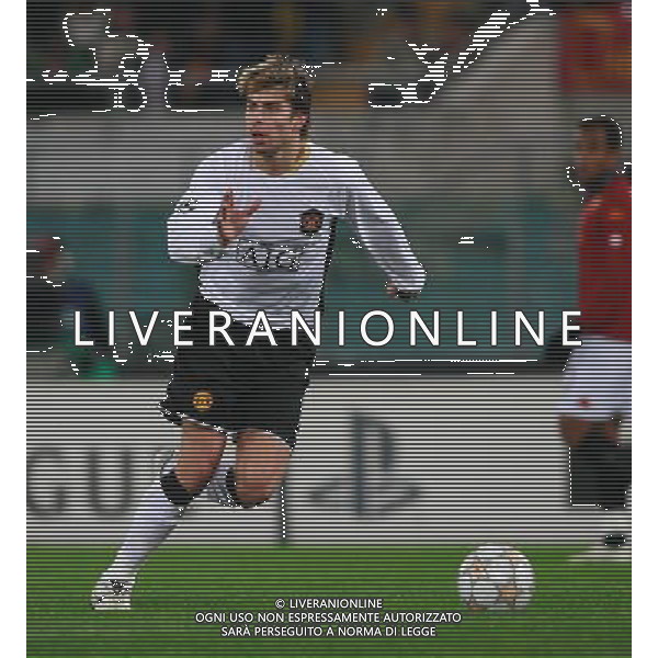 Roma - Manchester United - 12 / 12 / 2007 - Uefa Champions League 2007/2008 - fase a gironi 6a giornata Gruppo F nella foto: Gerard PIQUE\' ph Corradetti / ag. Aldo Liverani Sas