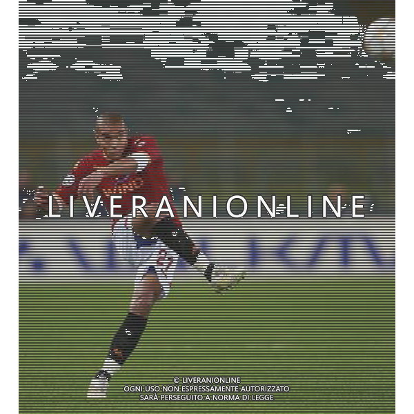 Roma - Manchester United - 12 / 12 / 2007 - Uefa Champions League 2007/2008 - fase a gironi 6a giornata Gruppo F nella foto: Matteo FERRARI ph Corradetti / ag. Aldo Liverani Sas
