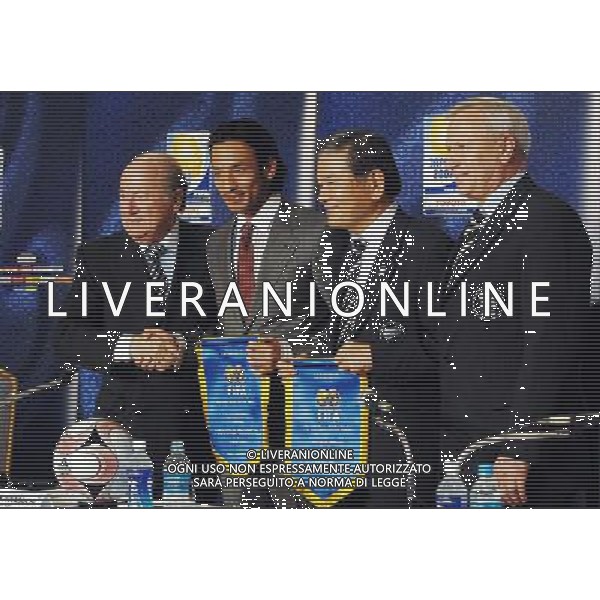 FIFA Club World Cup Japan 2007 Tokyo - 14.12.2007 Conferenza Stampa FIFA Nella Foto:Joseph Blatter-Hidetoshi Nakata-Presidente Federazione Giapponese /Ph.Vitez-Ag. Aldo Liverani