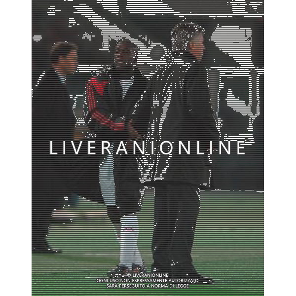 FIFA Club World Cup Japan 2007 Yokohama - 13.12.2007 Milan(ITA)vsUrawa Red Diamonds(JPN) Nella Foto:CLARENCE SEEDORF-CARLO ANCELOTTI /Ph.Vitez-Ag. Aldo Liverani