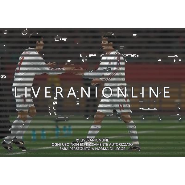 FIFA Club World Cup Japan 2007 Yokohama - 13.12.2007 Milan(ITA)vsUrawa Red Diamonds(JPN) Nella Foto:FILIPPO INZAGHI-ALBERTO GILARDINO /Ph.Vitez-Ag. Aldo Liverani
