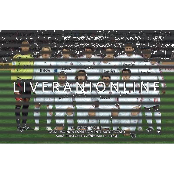 FIFA Club World Cup Japan 2007 Yokohama - 13.12.2007 Milan(ITA)vsUrawa Red Diamonds(JPN) Nella Foto:FORMAZIONE MILAN /Ph.Vitez-Ag. Aldo Liverani