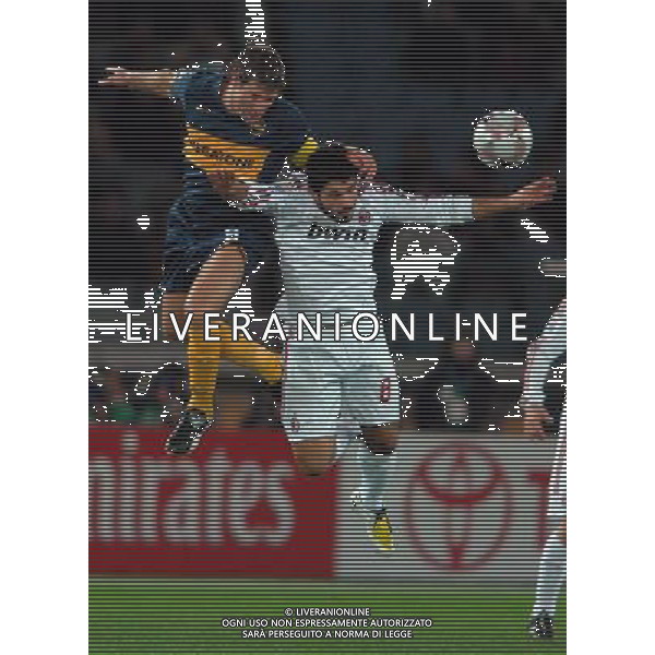 FIFA Club World Cup Japan 2007 Finale 1°- 2° Posto Yokohama - 16.12.2007 Milan(ITA)vsBoca Juniors(ARG) Nella Foto:Palermo-Gattuso /Ph.Vitez-Ag. Aldo Liverani