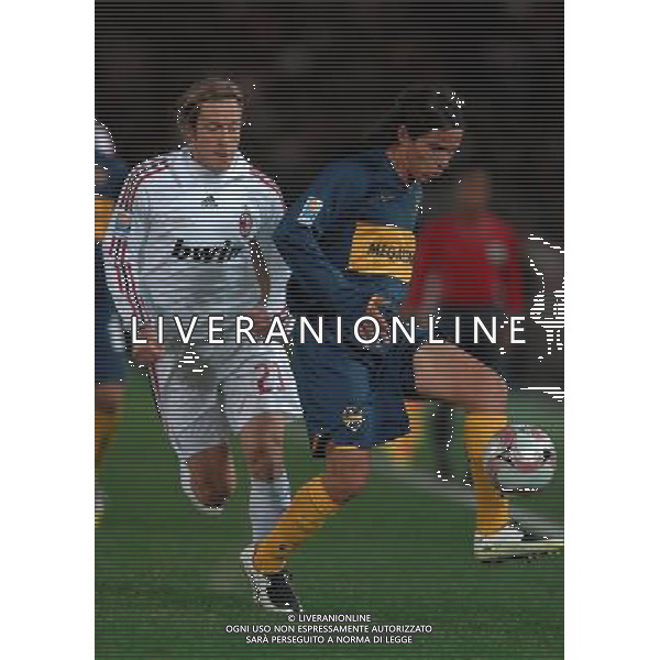 FIFA Club World Cup Japan 2007 Finale 1°- 2° Posto Yokohama - 16.12.2007 Milan(ITA)vsBoca Juniors(ARG) Nella Foto:Gonzalez-Ambrosini /Ph.Vitez-Ag. Aldo Liverani