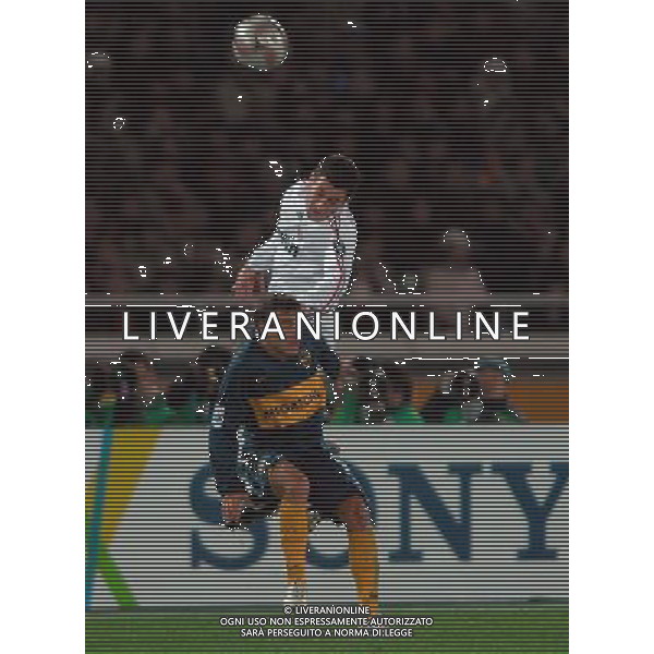 FIFA Club World Cup Japan 2007 Finale 1°- 2° Posto Yokohama - 16.12.2007 Milan(ITA)vsBoca Juniors(ARG) Nella Foto:Bonera-Palacio /Ph.Vitez-Ag. Aldo Liverani