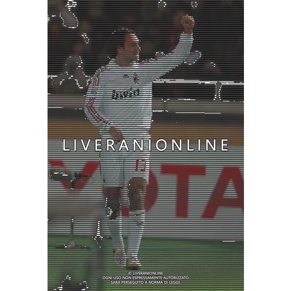 FIFA Club World Cup Japan 2007 Finale 1°- 2° Posto Yokohama - 16.12.2007 Milan(ITA)vsBoca Juniors(ARG) Nella Foto:Nesta esulta al gol /Ph.Vitez-Ag. Aldo Liverani